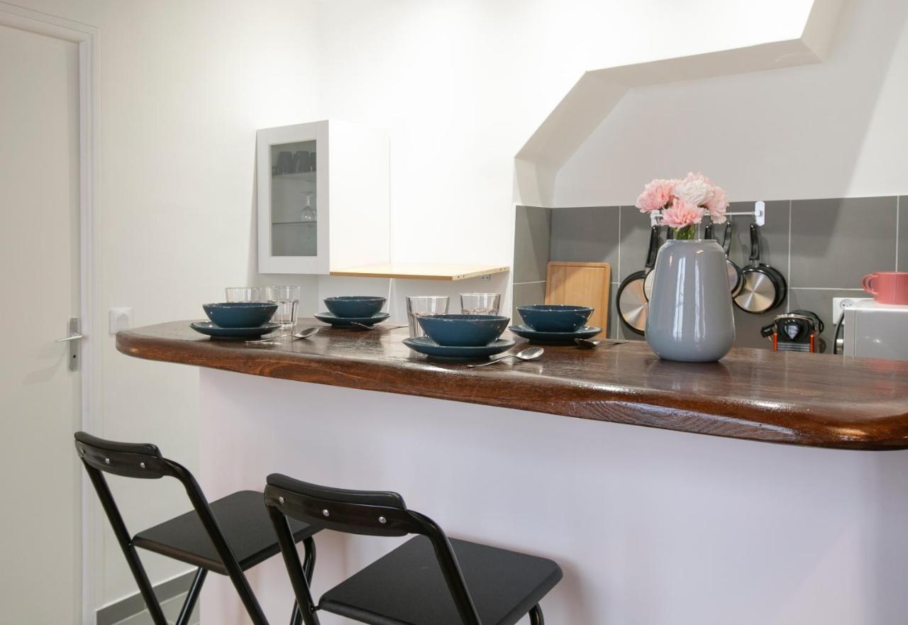 Authentic Apartment In Center Of Parisian Marais Kültér fotó