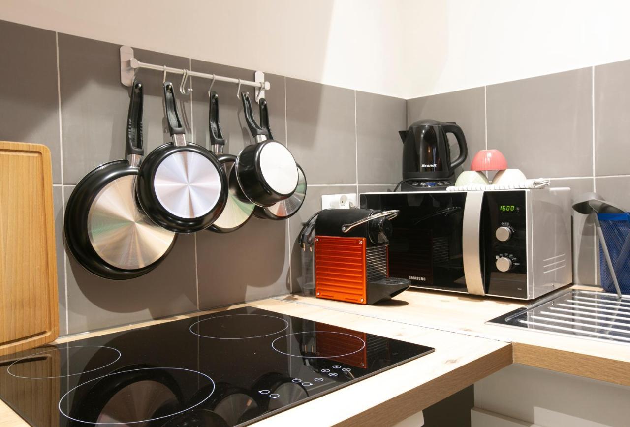 Authentic Apartment In Center Of Parisian Marais Kültér fotó